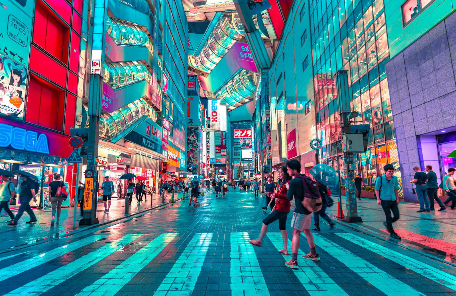 A premium restaurant setting in Tokyo, Japan